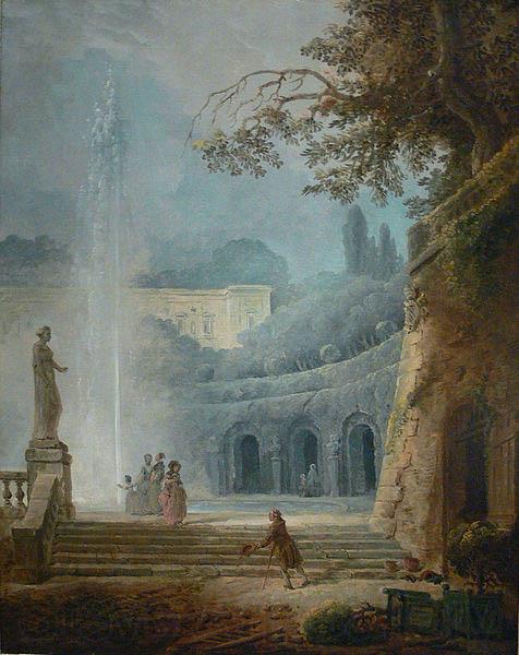 Hubert Robert The Fountain